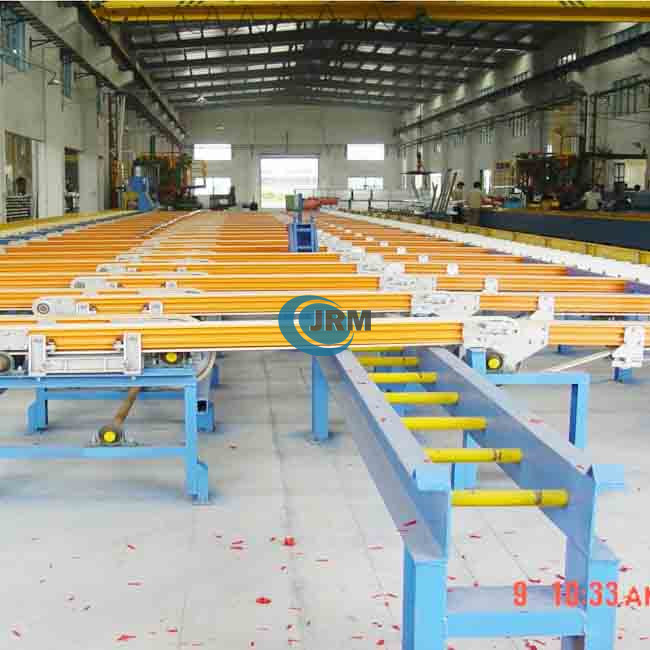 Aluminium extrusion handling table
