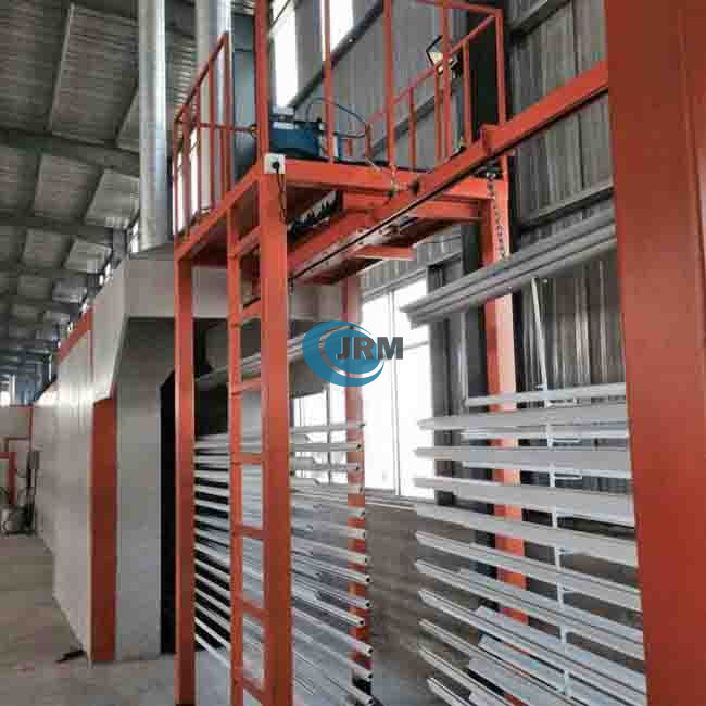 Aluminium Extrusion Profile Powder Coating Machine