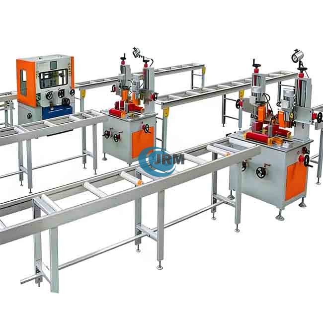 Thermal Break Assembly Line For Aluminum Profiles (2 Steps)